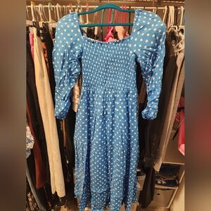 Dolan Anthropologie Polka Dot Maxi Dress